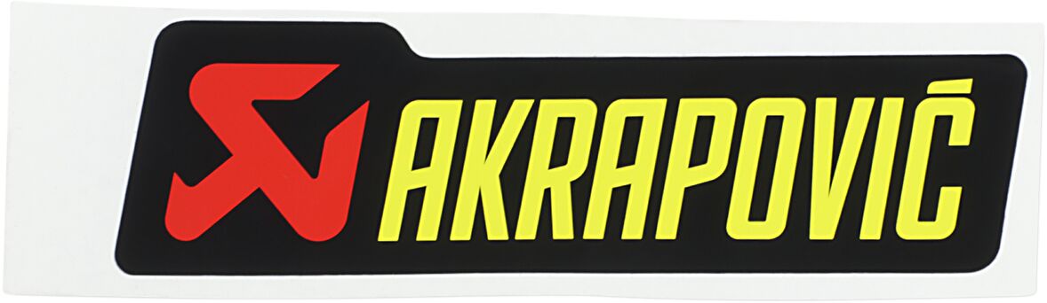 AKRAPOVIC AKRAPOVIC LOGO STICKER 150 X 45 MM P-HST2AL