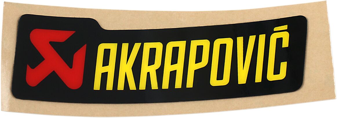 AKRAPOVIC AKRAPOVIC LOGO STICKER 90 x 26,5 MM P-HST3PO