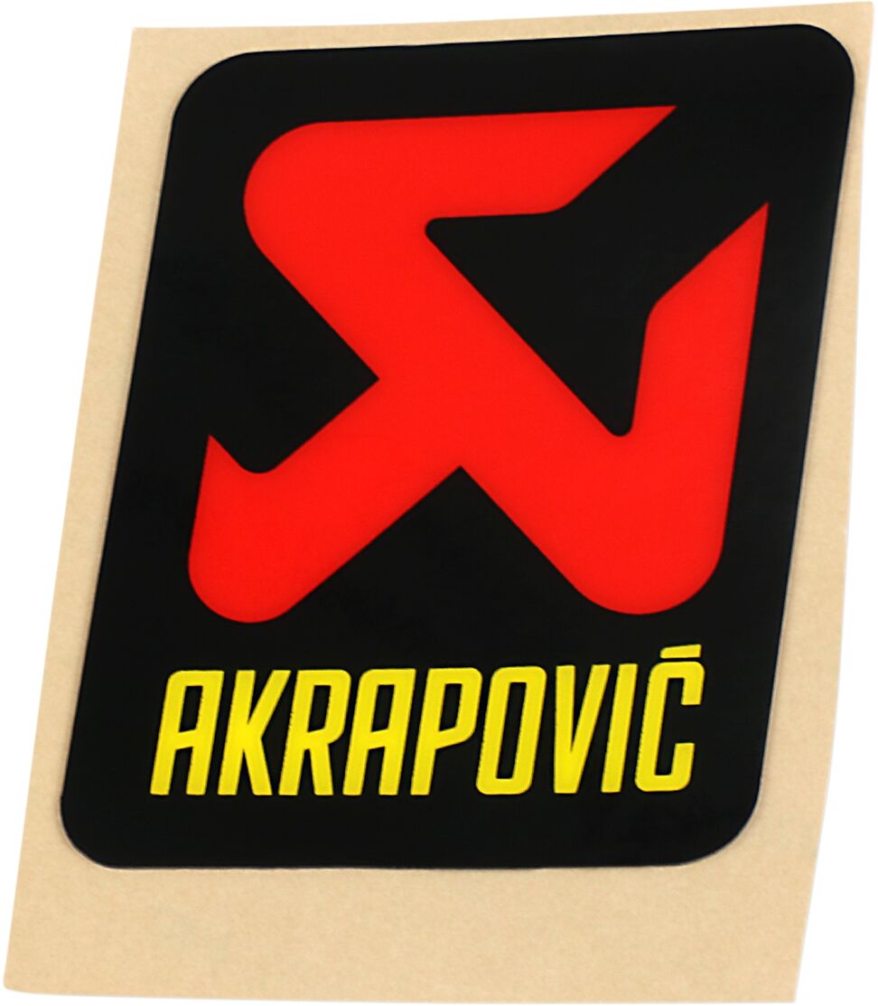 AKRAPOVIC AKRAPOVIC LOGO STICKER 60 x 70 MM P-VST4PO