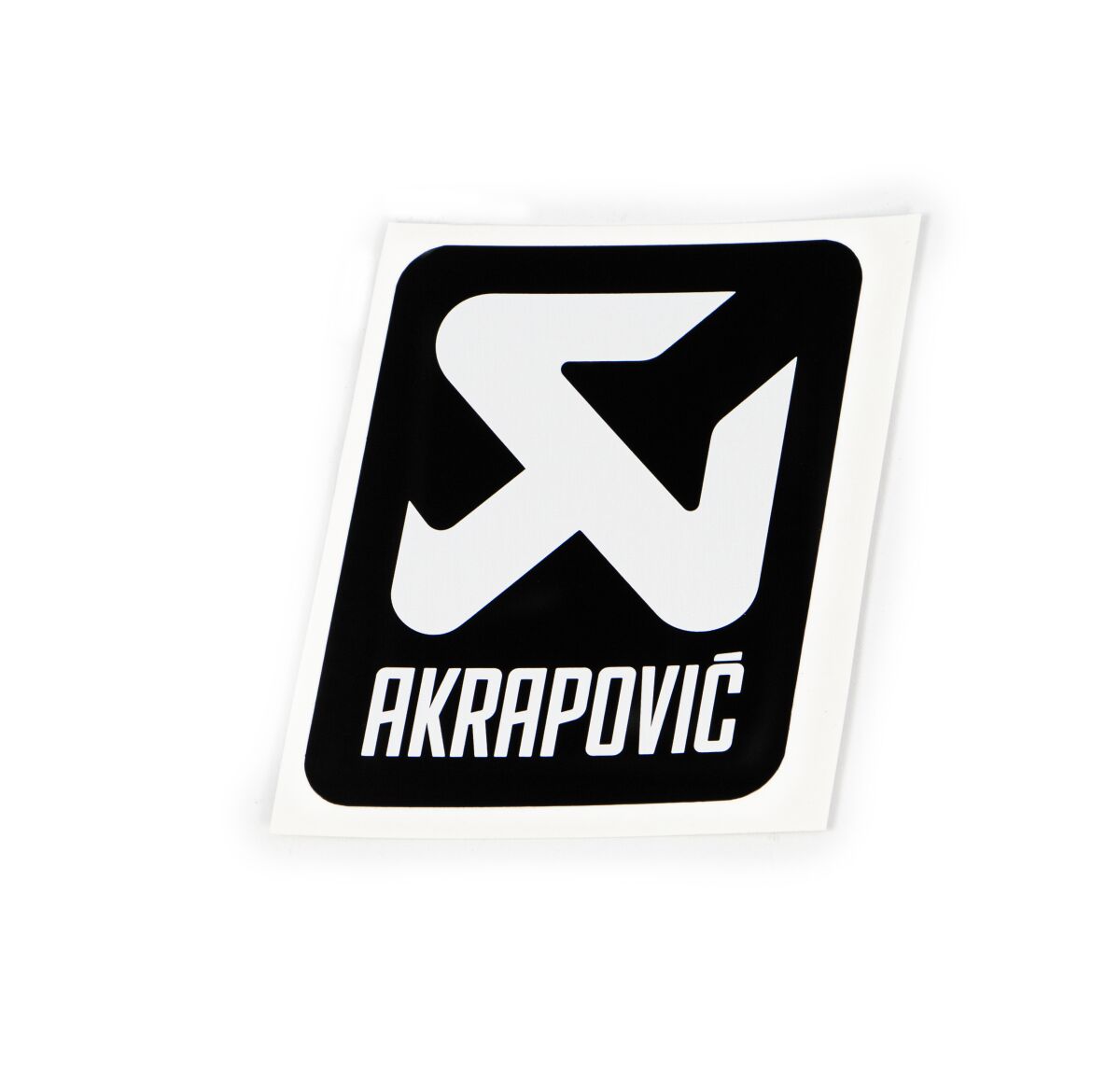 AKRAPOVIC AKRAPOVIC BK LOGO STICKER VERTICAL 75 MM P-VST17AL