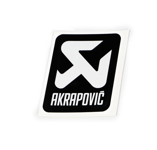 AKRAPOVIC AKRAPOVIC BK LOGO STICKER VERTICAL 75 MM P-VST17AL