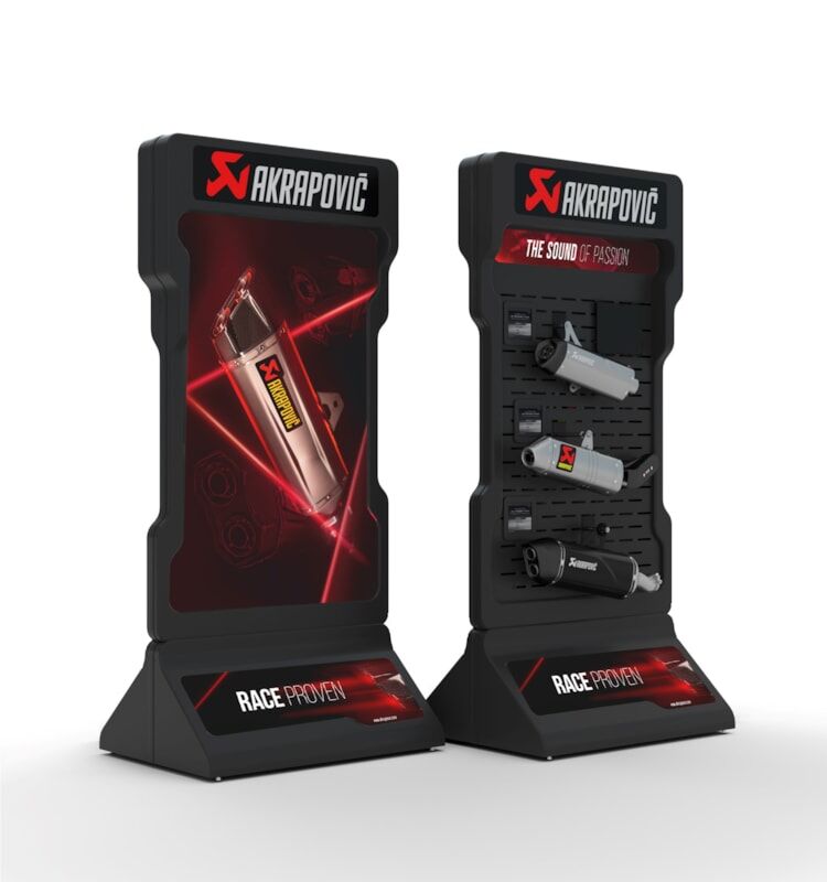 AKRAPOVIC AKRA POS STAND MOTO GRAPH P-CM-LPSSETMOTO2