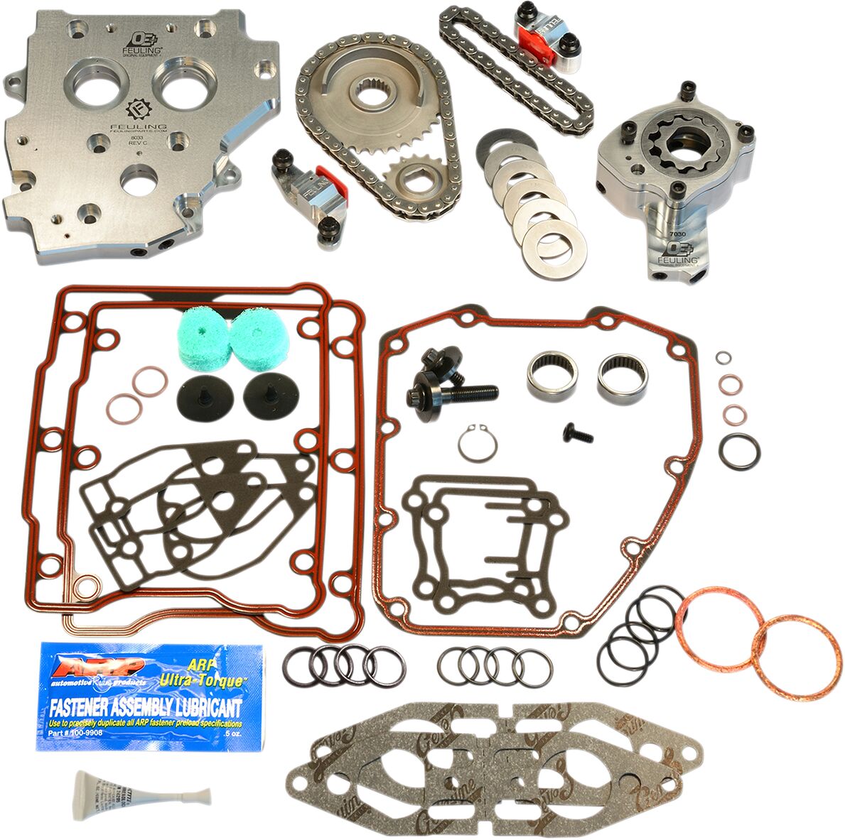 Feuling Parts HYDRAULIC CAMSHAFT CHAIN TENSIONER CONVERSION KIT OE+ 7087