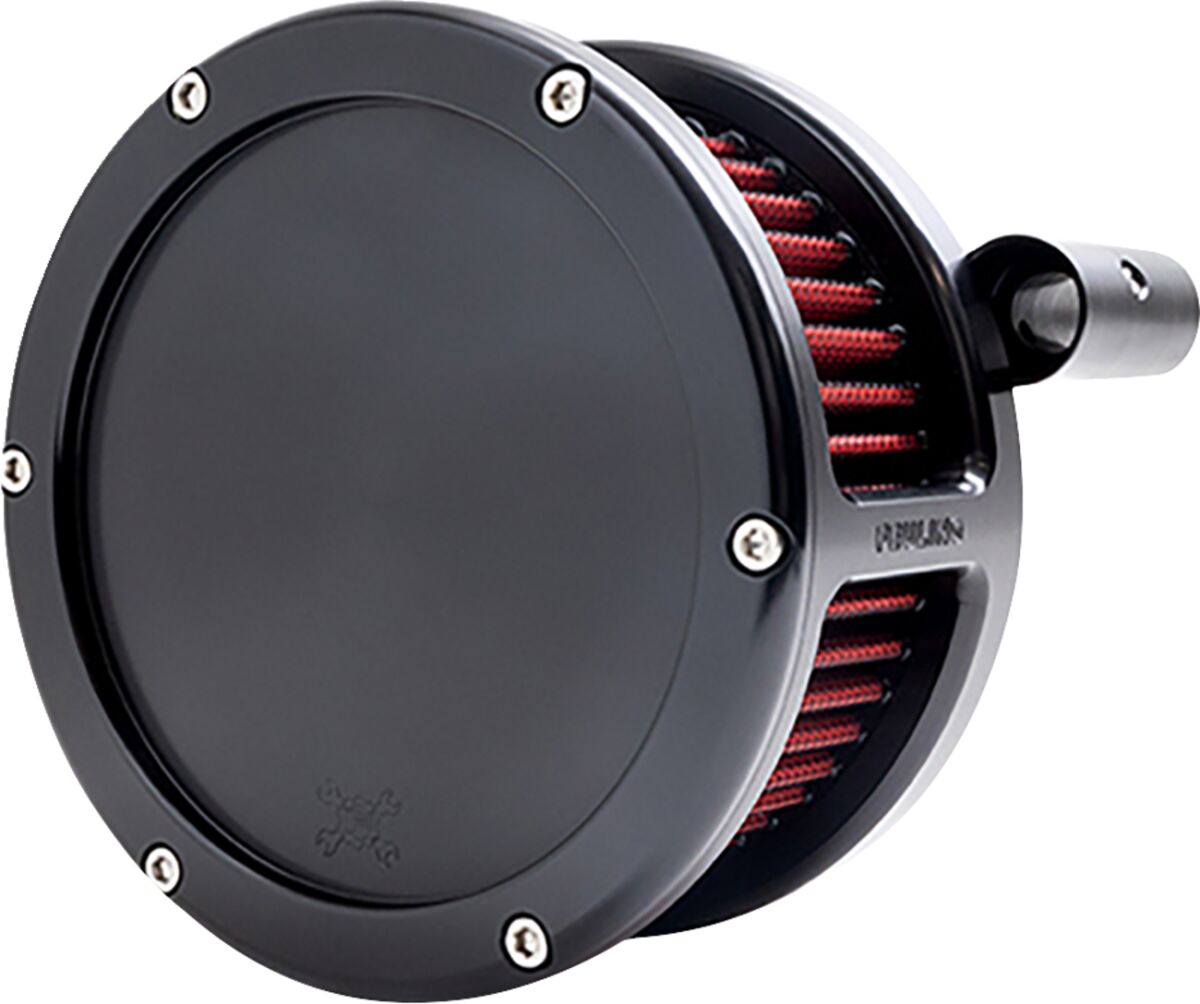 Feuling Parts AIR CLEANER BA SOLID COVER BLACK/RED 93-99 EVO BT 5463