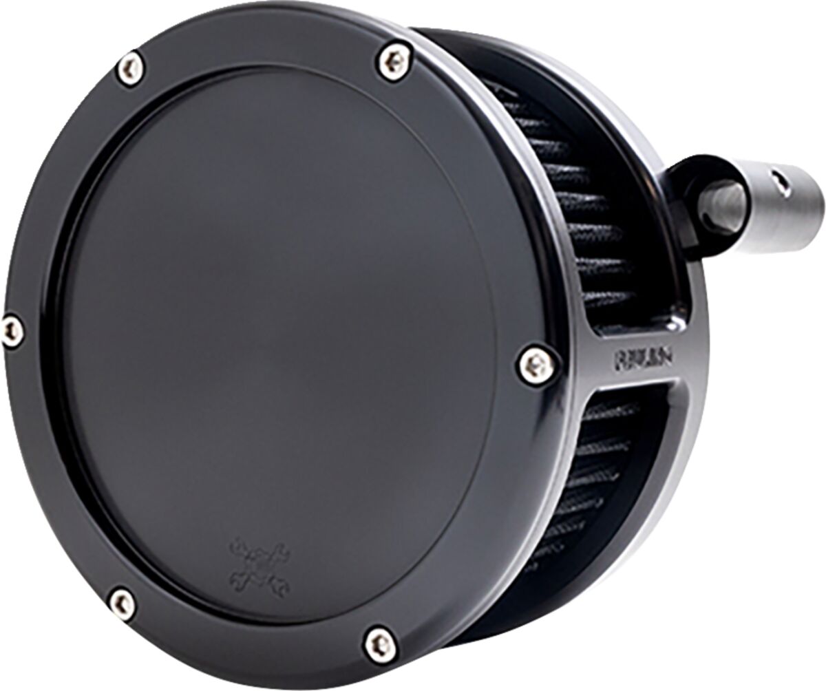 Feuling Parts AIR CLEANER BA SOLID COVER BLACK/BLACK 08-16 TOUR TBW 5553