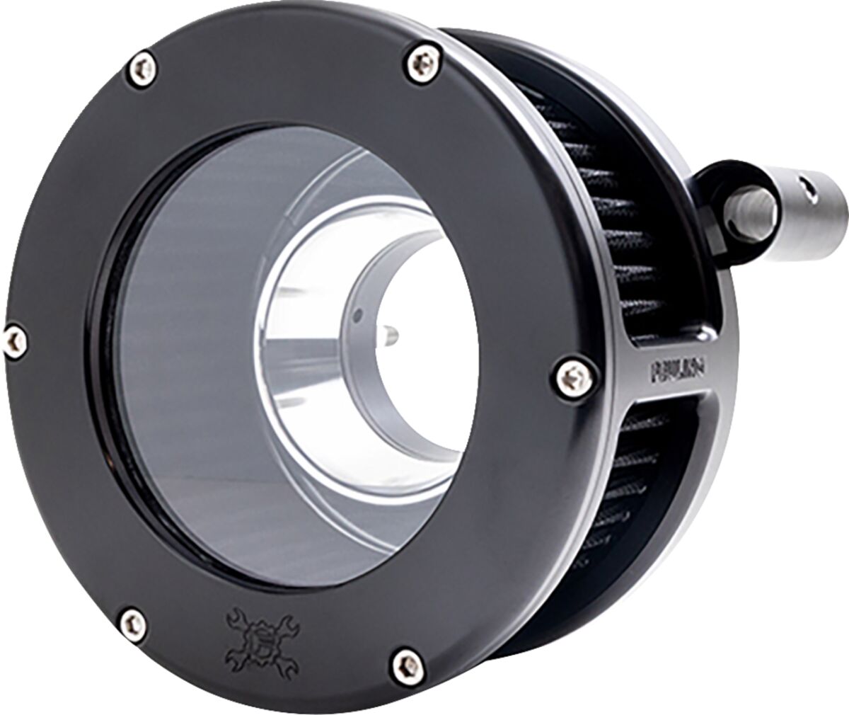 Feuling Parts AIR CLEANER BA CLEAR COVER BLACK/BLACK 93-99 EVO BT 5564