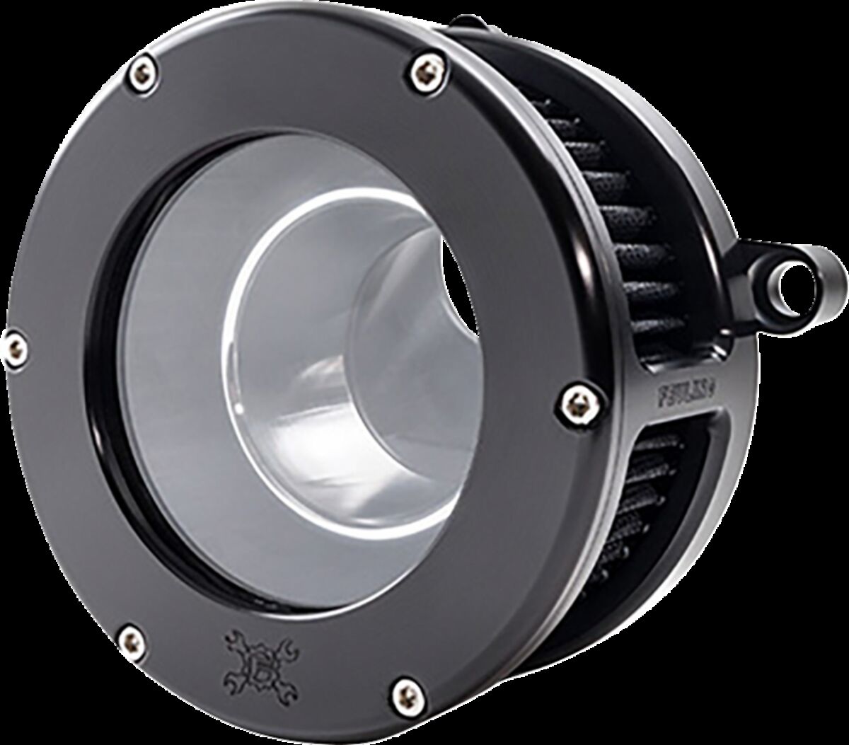 Feuling Parts AIR CLEANER BA CLEAR COVER BLACK/BLACK M8 VVT 5574