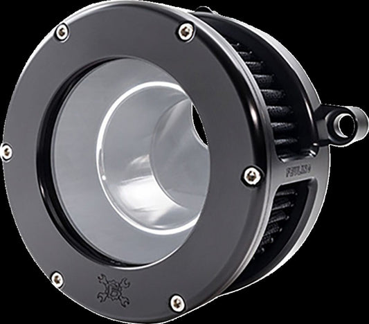 Feuling Parts AIR CLEANER BA CLEAR COVER BLACK/BLACK M8 VVT 5574