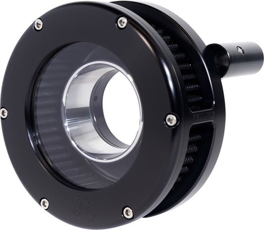 Feuling Parts AIR CLEANER BA SLIM CLEAR COVER BLACK/BLACK 08-16 TOURING 5554-S