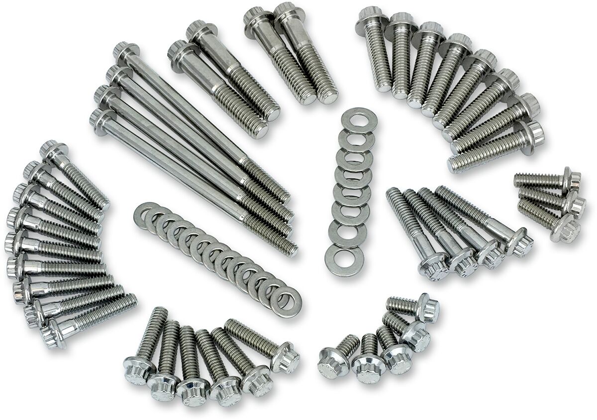 Feuling Parts EXTERNAL PRIMARY FASTENER KIT ARP 12-POINT MILWAUKEE 8 3053