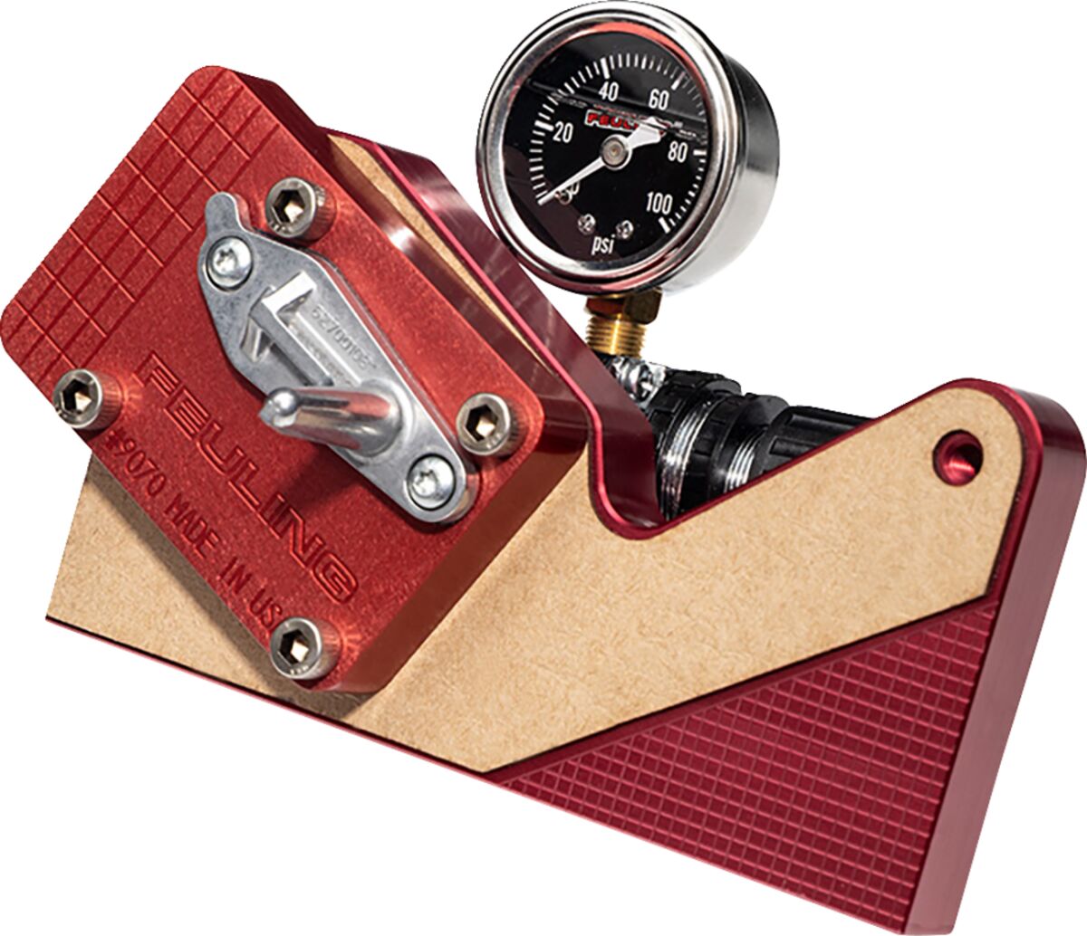 Feuling Parts TOOL COOLING JET PRESSURE TESTER BLOCK M8,TC 9070