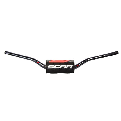 Scar Racing HANDLEBAR O2 STEWART BLACK/WHITE S9162BK