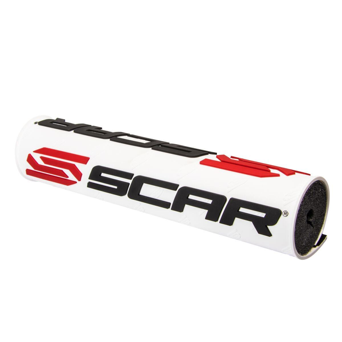 Scar Racing REGULAR BAR PADS S2 WHITE MSXW