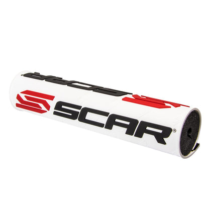 Scar Racing REGULAR BAR PADS S2 WHITE MSXW