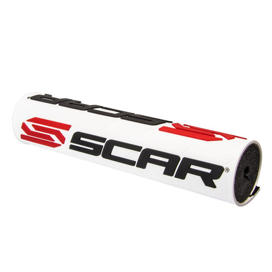 Scar Racing REGULAR BAR PADS S2 WHITE MSXW