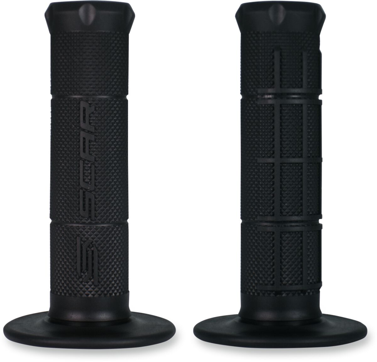 Scar Racing GRIP HALF WAFFLE BLACK GOSBLK