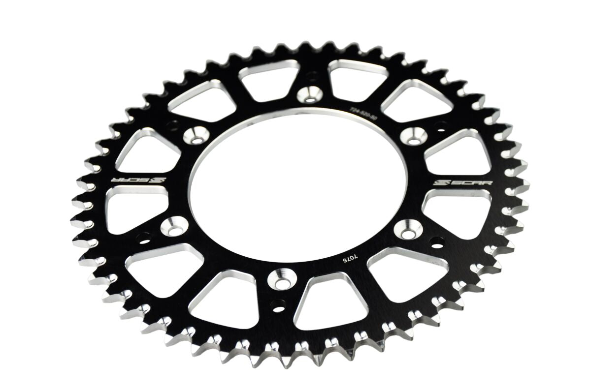 Scar Racing SPROCKET RR ALU SX65 50T BLK SRS51050BK