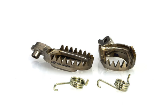 Scar Racing FOOTPEGS MUD TITANIUM YZF250 2 S1517AM