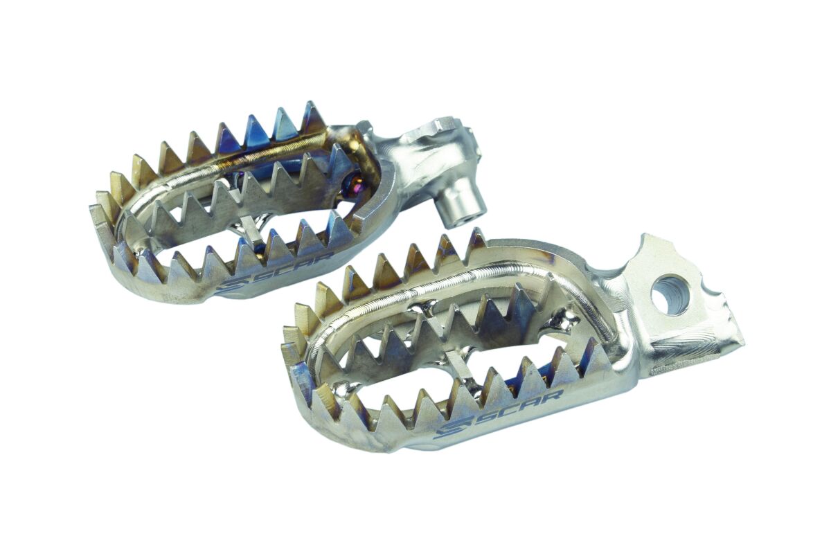 Scar Racing FOOTPEGS TITANIUM SCAR TRIUMPH S9516
