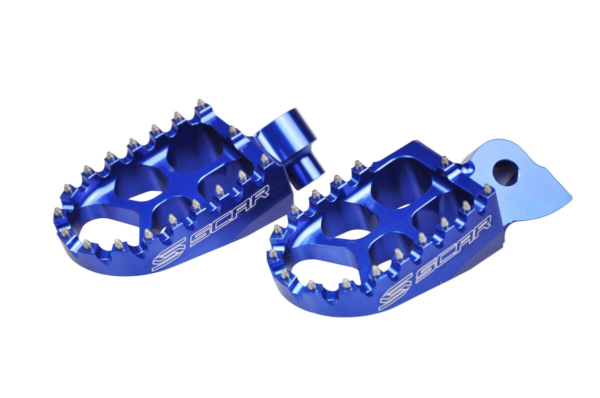 Scar Racing EVOLUTION FOOTPEGS BLUE S1511B