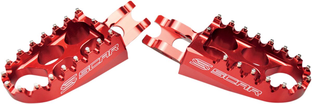 Scar Racing FOOTPEG STD SCAR RED S3215R