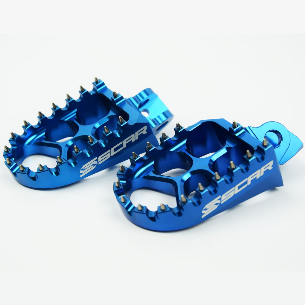 Scar Racing FOOTPEGS EVO SCAR BLUE S3512B