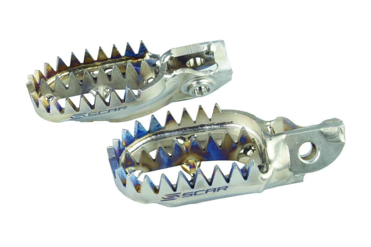 Scar Racing FOOTPEGS TITANIUM KTM/HVA 16-2 S5517