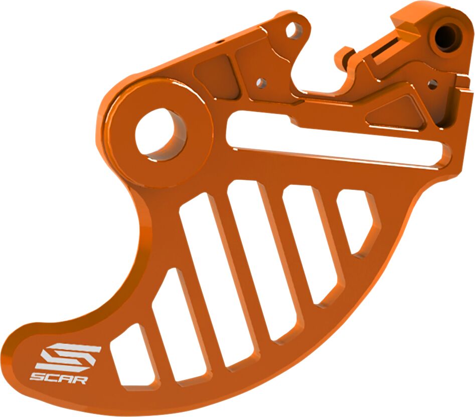 Scar Racing BRAKE ROTOR GUARD REAR ORANGE SRDG500OR