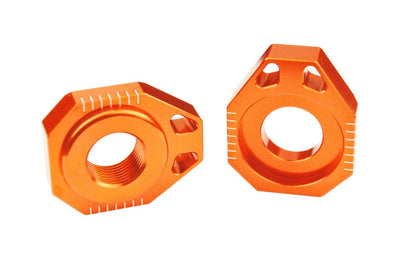 Scar Racing AXLE BLOCKS KTM ORANGE AB503