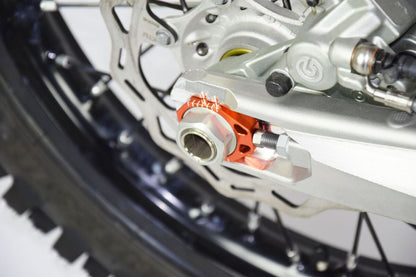 Scar Racing AXLE BLOCKS KTM ORANGE AB503