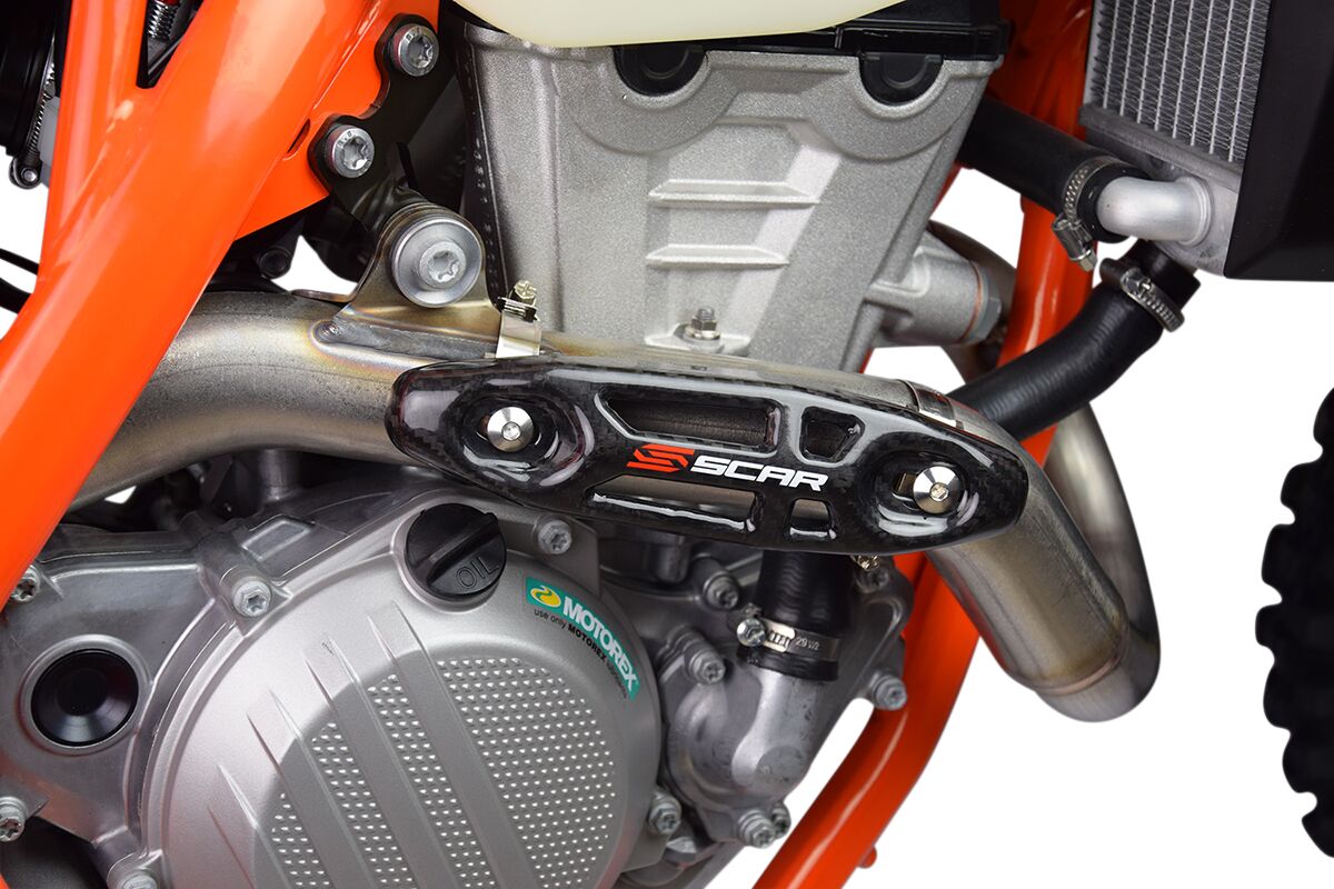 Scar Racing CARBON UNIV EXHAUST GUARD CUHP