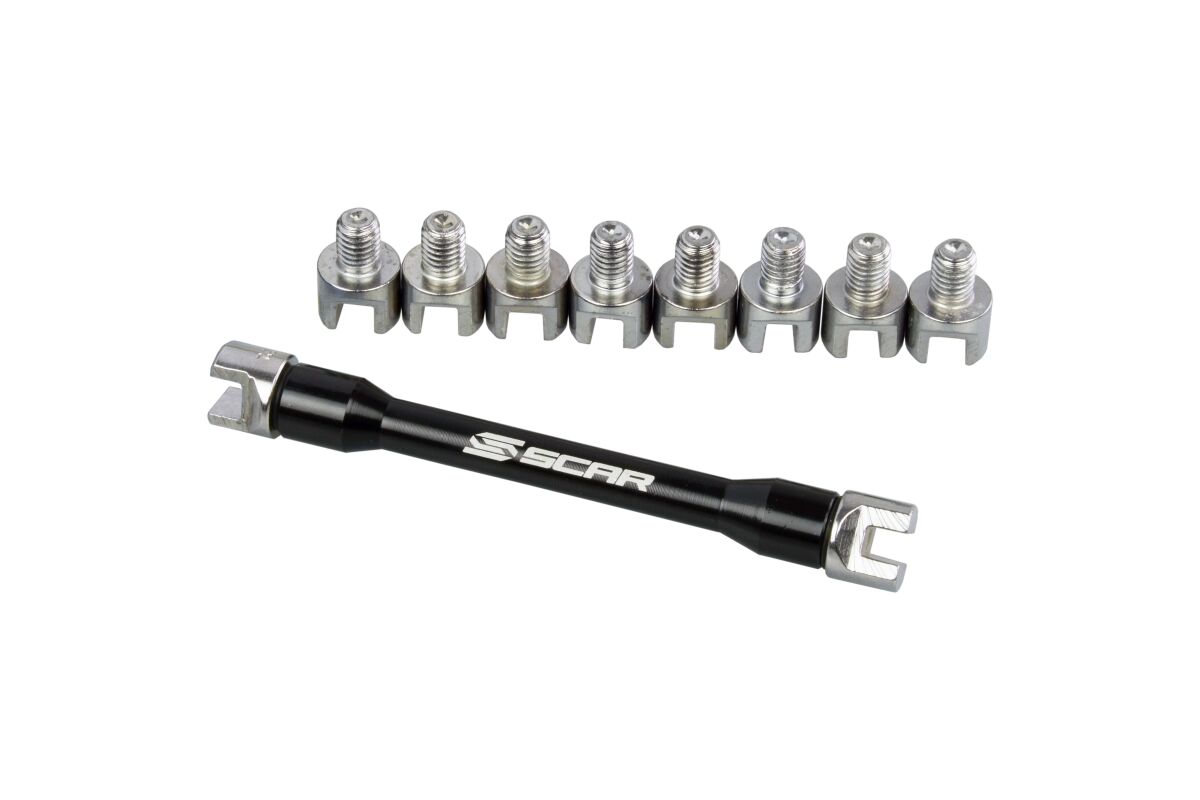 Scar Racing SPOKE WRENCH AND TIPS KIT SSWK