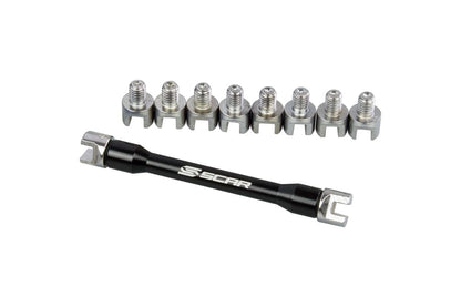 Scar Racing SPOKE WRENCH AND TIPS KIT SSWK