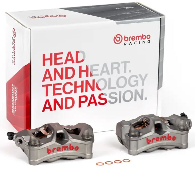 BREMBO STYLEMA BRAKE CALIPER KIT FRONT 220D02010