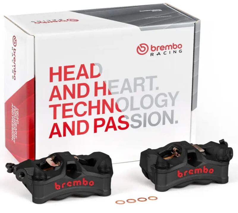 BREMBO STYLEMA BRAKE CALIPER KIT FRONT 220D02070