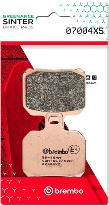 BREMBO BRAKE PAD SINTER XS SCOOTER 07004XS