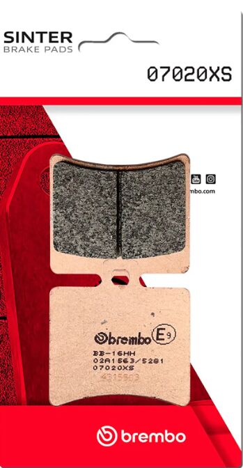 BREMBO BRAKE PAD SINTER XS SCOOTER 07020XS