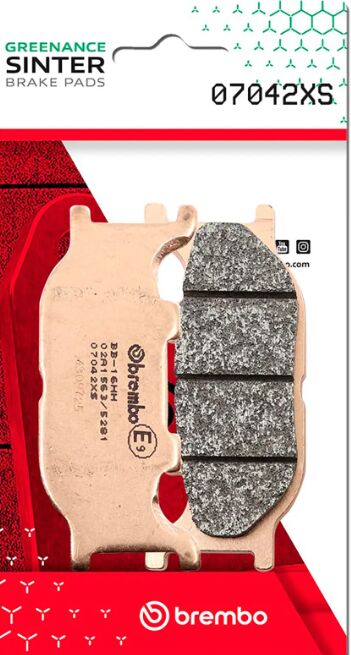BREMBO BRAKE PAD SINTER XS SCOOTER 07042XS