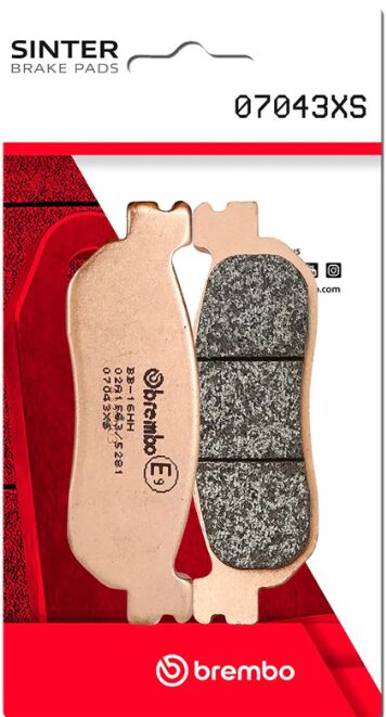BREMBO BRAKE PAD SINTER XS SCOOTER 07043XS