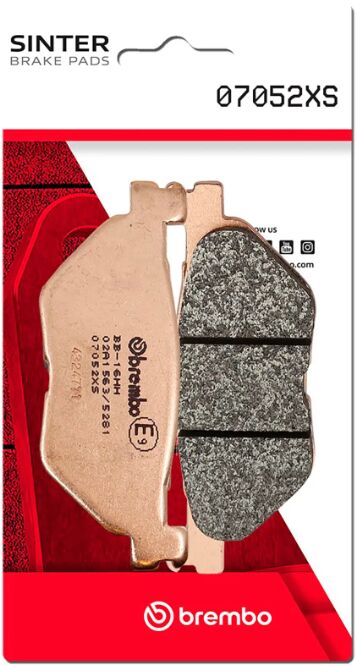BREMBO BRAKE PAD SINTER XS SCOOTER 07052XS