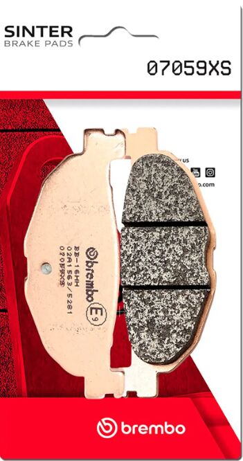BREMBO BRAKE PAD SINTER XS SCOOTER 07059XS