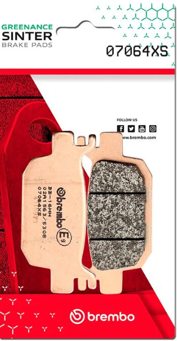 BREMBO BRAKE PAD SINTER XS SCOOTER 07064XS