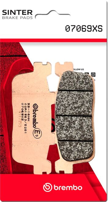 BREMBO BRAKE PAD SINTER XS SCOOTER 07069XS
