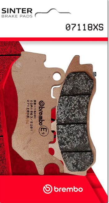 BREMBO BRAKE PAD SINTER XS SCOOTER 07118XS