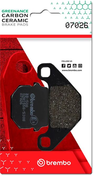 BREMBO BRAKE PAD GENUINE CARBON CERAMIC 07026