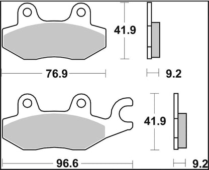 BREMBO BRAKE PAD GENUINE CARBON CERAMIC 07033