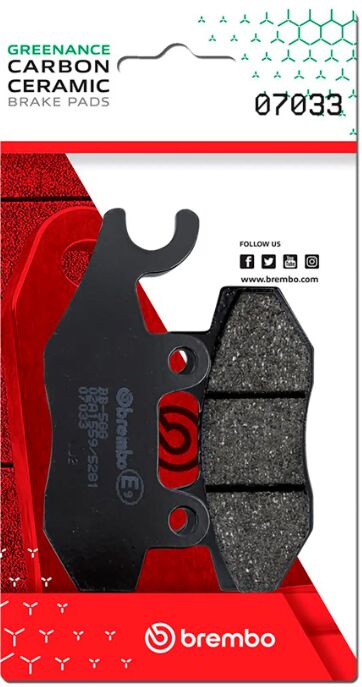 BREMBO BRAKE PAD GENUINE CARBON CERAMIC 07033