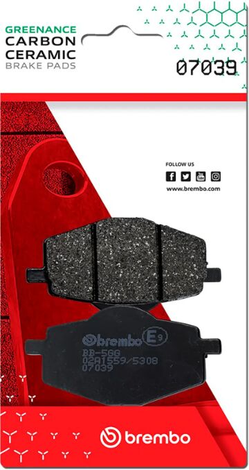 BREMBO BRAKE PAD GENUINE CARBON CERAMIC 07039
