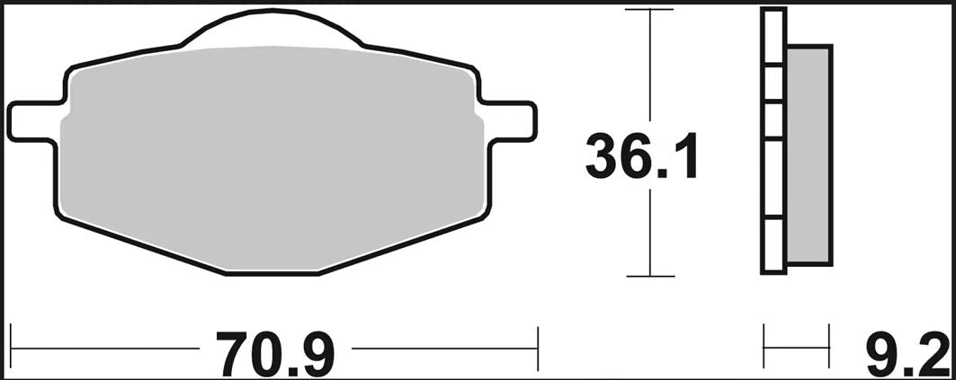 BREMBO BRAKE PAD GENUINE CARBON CERAMIC 07039