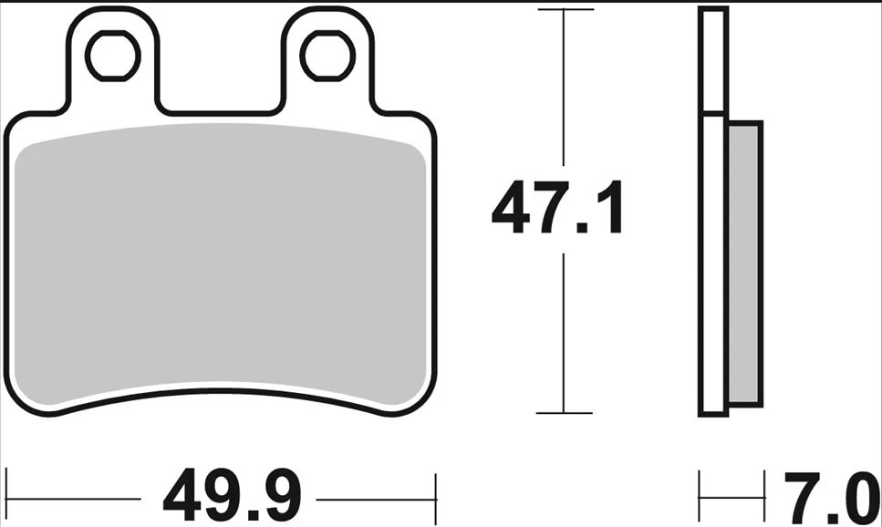 BREMBO BRAKE PAD GENUINE CARBON CERAMIC 07048